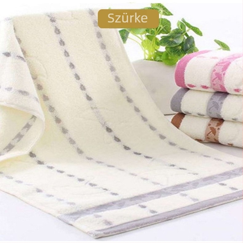 Esernyő törölköző – pamut, vastag, puha és nedvszívó; Jacquard szövés, 16 szál; 100–120 g; Márka Red Bamboo; Testreszabható