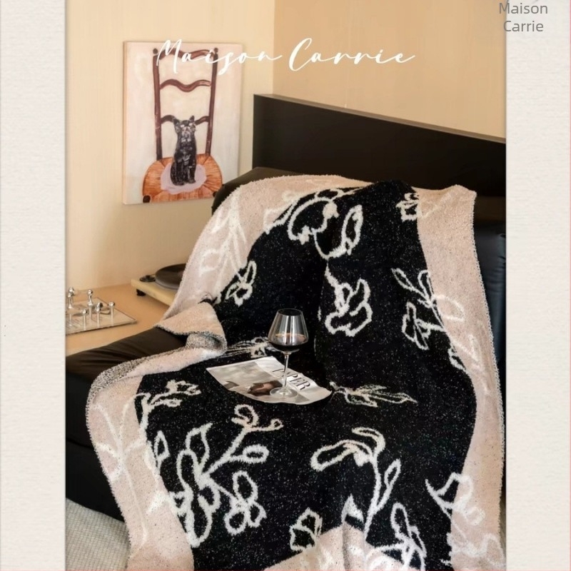 Donglei kanapé takaró, virágos velúr mintázat, tavasz-ősz szezon, zsugorodás 2–5%, színállóság 3–4