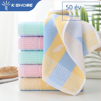 Arc törölköző otthoni használatra, puha és nedvszívó, 100% pamut, jacquard szövés, 80–100 g, 21s fonal