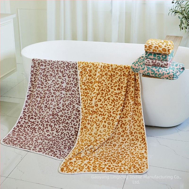 Penetrator korall fleece törölköző arcra, jacquard, 150d, 80–100 g