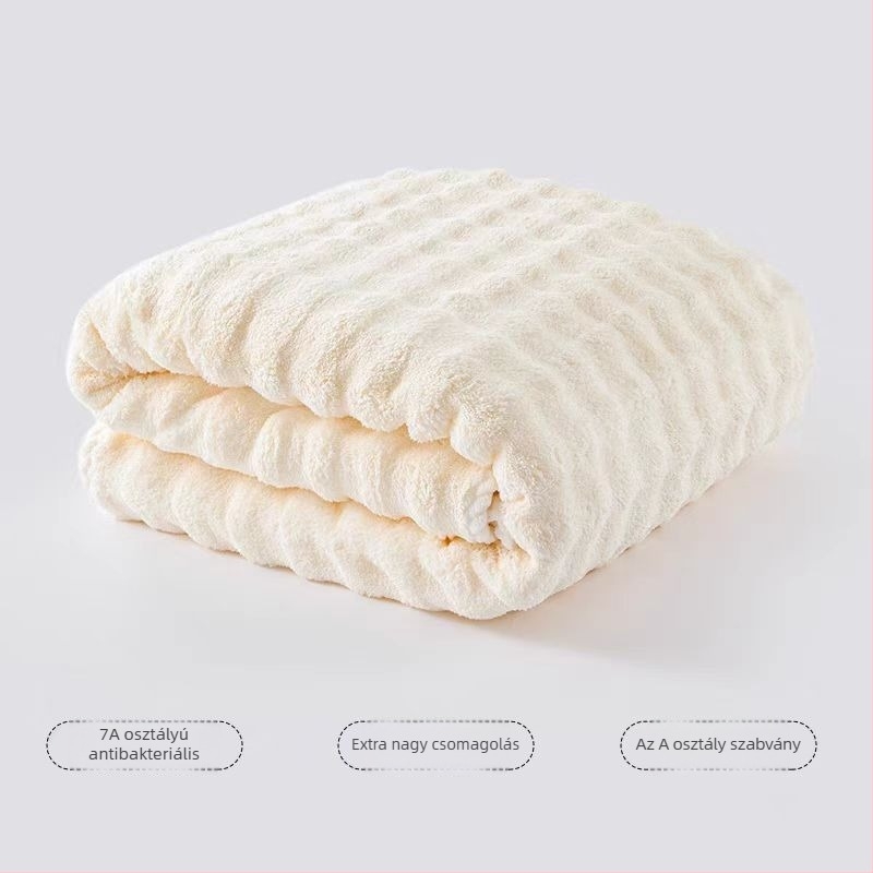 Korall frottír törölköző, 200–300 g, 150D fonal