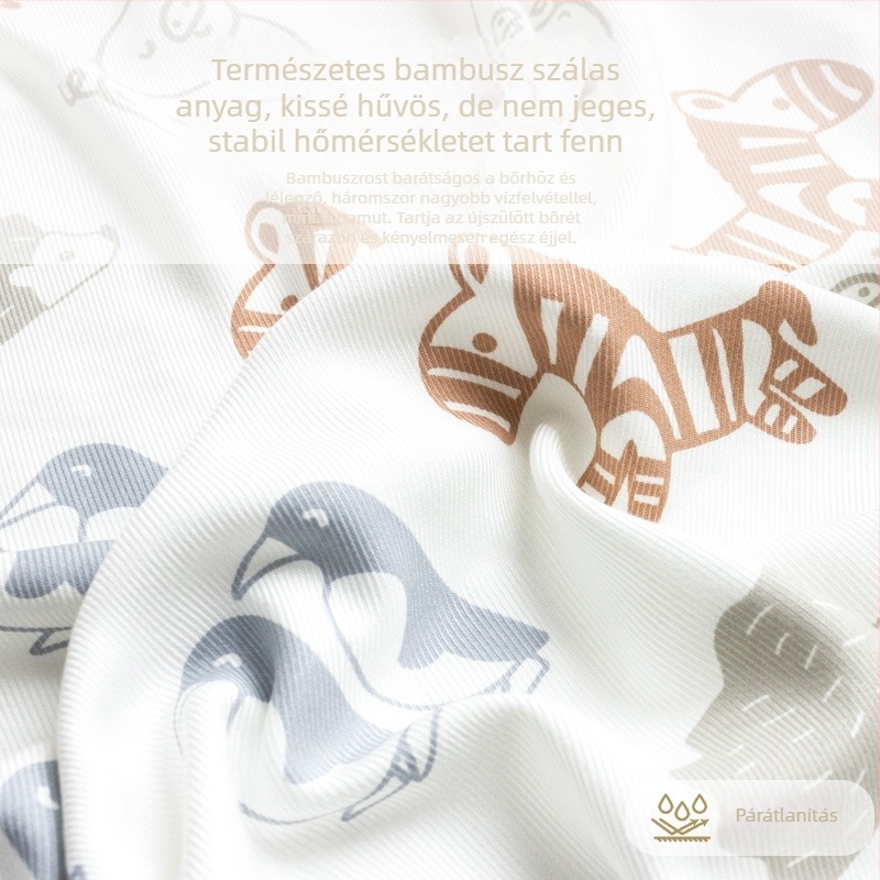 Bambuszrost takaró - nyár, könnyű (<300 g), Cartoon minta, prémium minőség