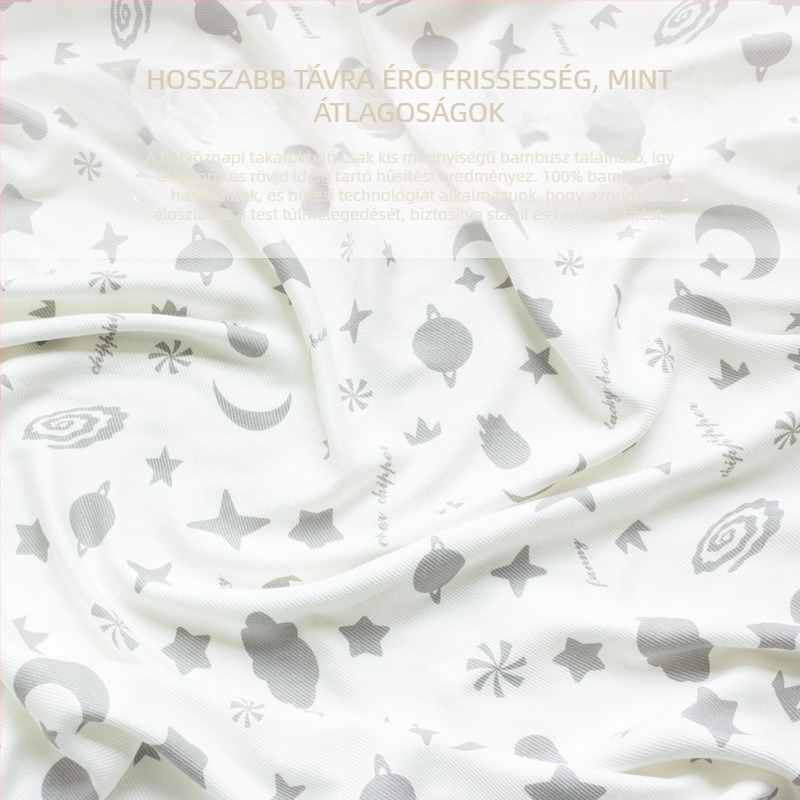 Bambuszrost takaró - nyár, könnyű (<300 g), Cartoon minta, prémium minőség