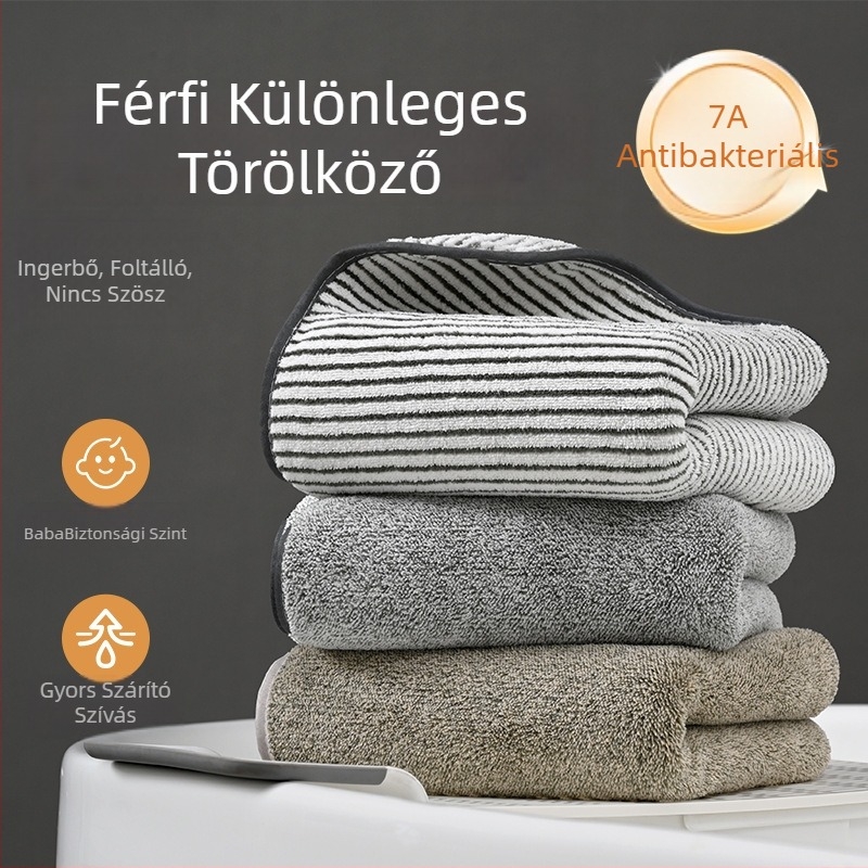 Arc törölköző — vastag, nedvszívó korall fleece, antibakteriális és puha; szálak száma 32; súly 80–100 g; varrás; testreszabás elérhető