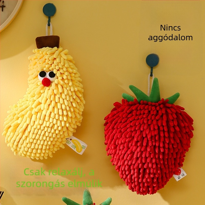 Kéz törlő coral fleece-ből; 150d szál; tömeg 30–50 g; magas és alacsony szálak, spirális szál