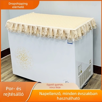Sűrített fagyasztófedél – por elleni védelem, hőszigetelő huzat, univerzális textilfedél