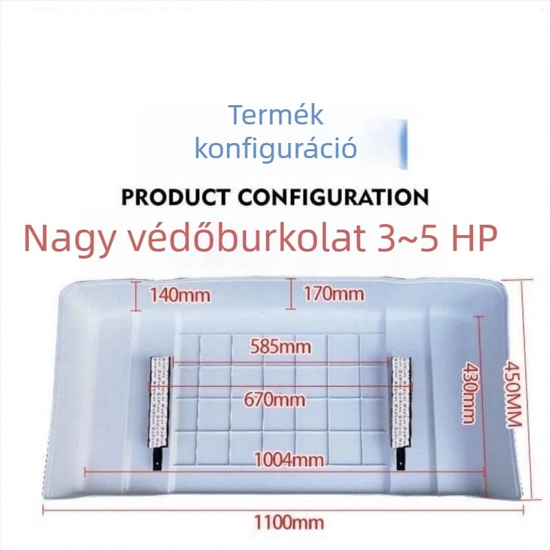 Kültéri klímaberendezés védőhüvely – por- és esőálló, napvédő; testreszabható (Anyag: Egyéb; Stílus: Ősi; Kategória: Klíma kültéri védőház)