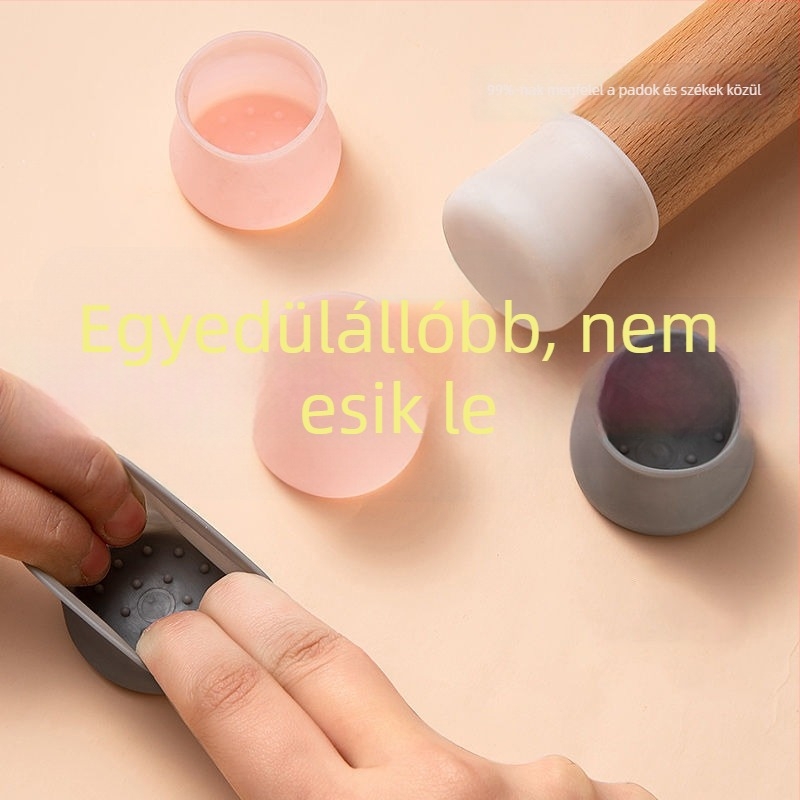 Szék lábvédő, ovális alakú, csúszásmentes és kopásálló, bohém stílusú, egyszínű