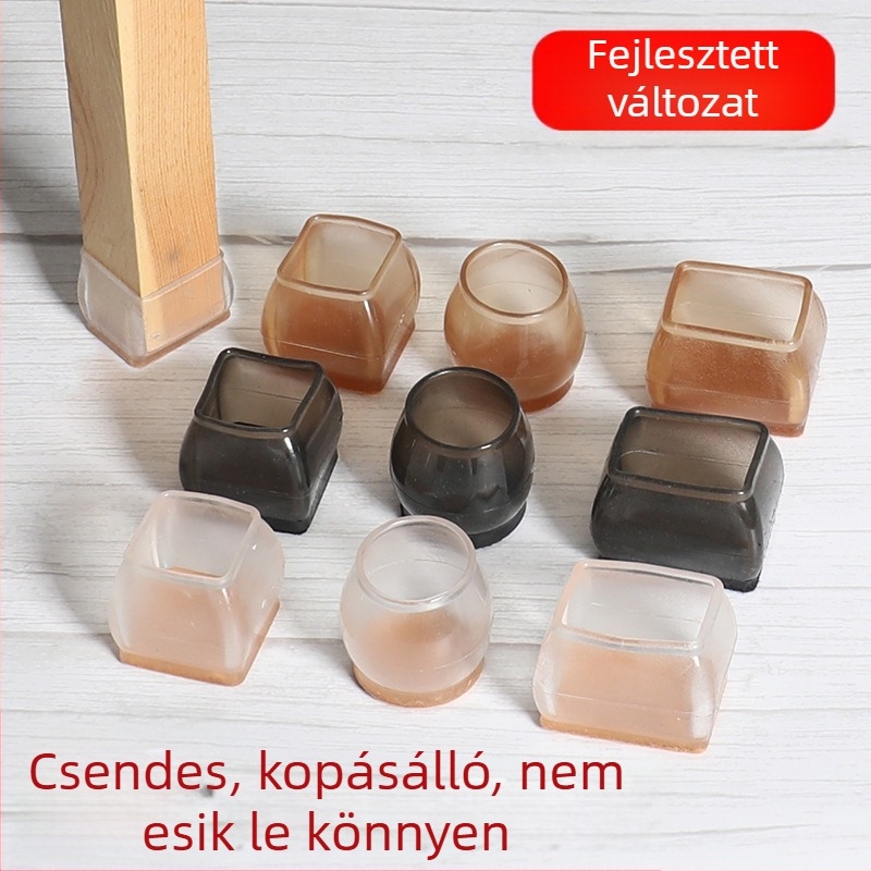 TPE szék lábvédők – megerősített, lazítás elleni, vastagabb, kopásálló és csendes