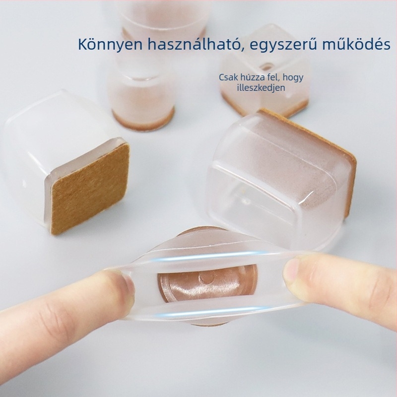 TPE szék lábvédők – megerősített, lazítás elleni, vastagabb, kopásálló és csendes