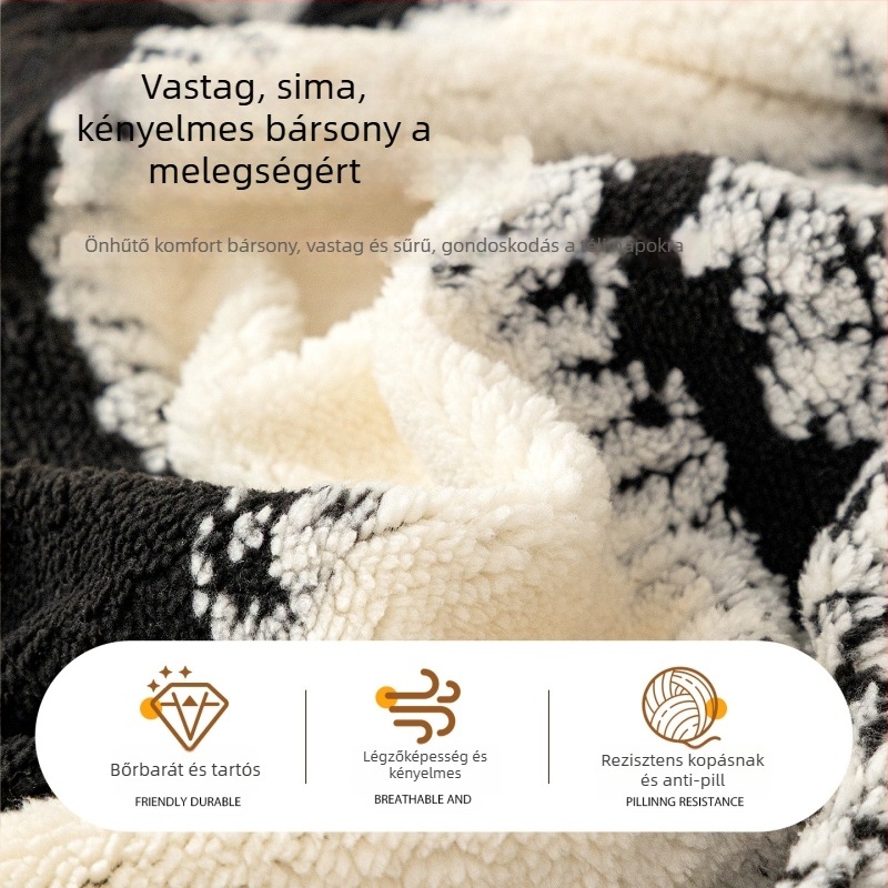 Dongbo Shu pamut-velúr kanapéhuzat, háromüléses kanapéhoz, csíkos, minimalistán modern stílus
