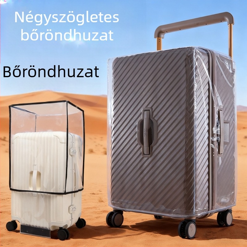 Bőröndvédő takaró - PVC, vízálló és kopásálló, kapacitás 20–35 L, városi minimalist stílus, kültéri sportokhoz