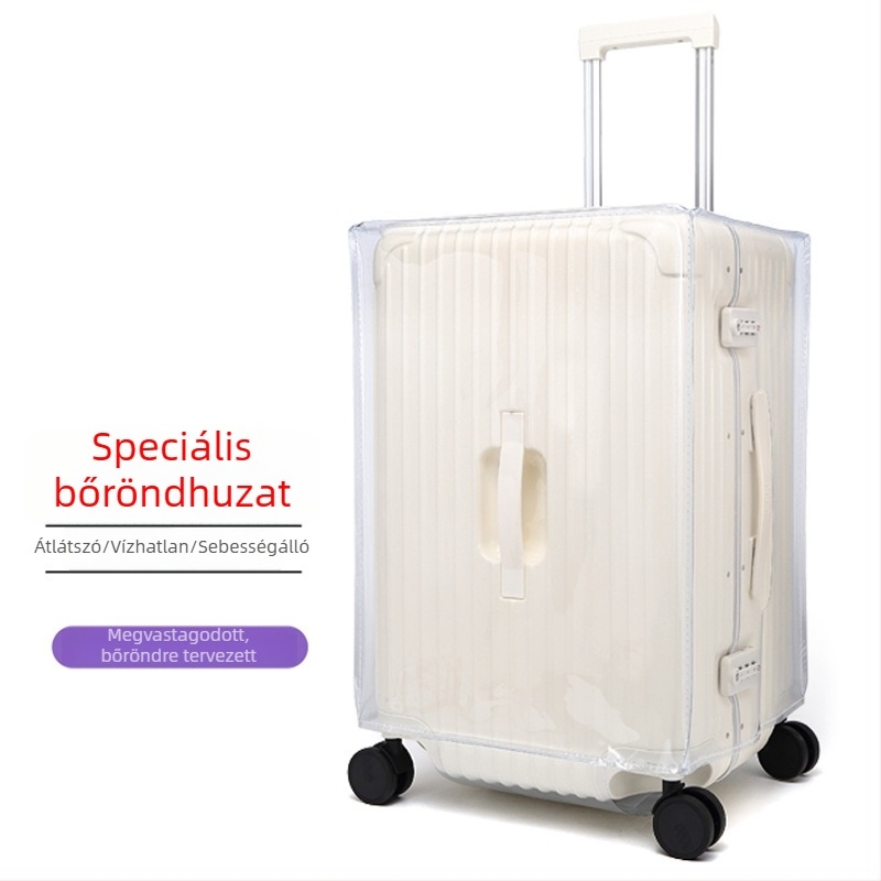 Bőröndvédő takaró - PVC, vízálló és kopásálló, kapacitás 20–35 L, városi minimalist stílus, kültéri sportokhoz