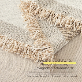 Chenille univerzális kanapéhuzat növényi mintával, minimalista stílus