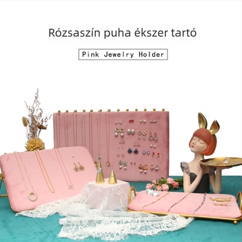 Ékszer kiállító állvány flanel belsővel, poligonális váz, egy réteg, fém héj, vasművészeti alkotás