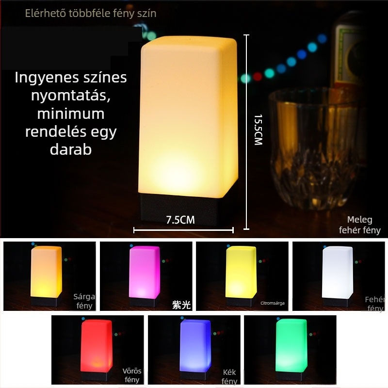 Bárasztali LED fény, kreatív stílus, műanyag ház, 220V, CE tanúsítvány