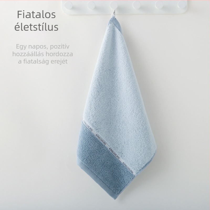 Négyzet alakú pamut törölköző arcra, jacquard szövés, 16 szál, tömeg 50–80 g