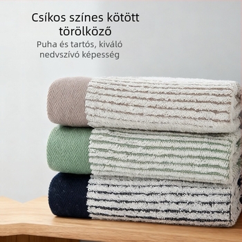 Kis négyszögletű törölköző — 100% pamut, többszálú fonal, 48 g, nedvszívás 0-5 s, logónyomás elérhető.