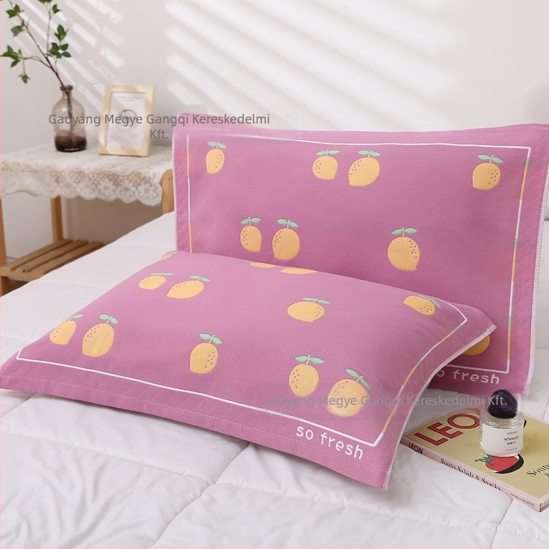 Háromrétegű géz párnahuzat gyerek mintával, márka Hong Kong qi, testreszabás nélkül