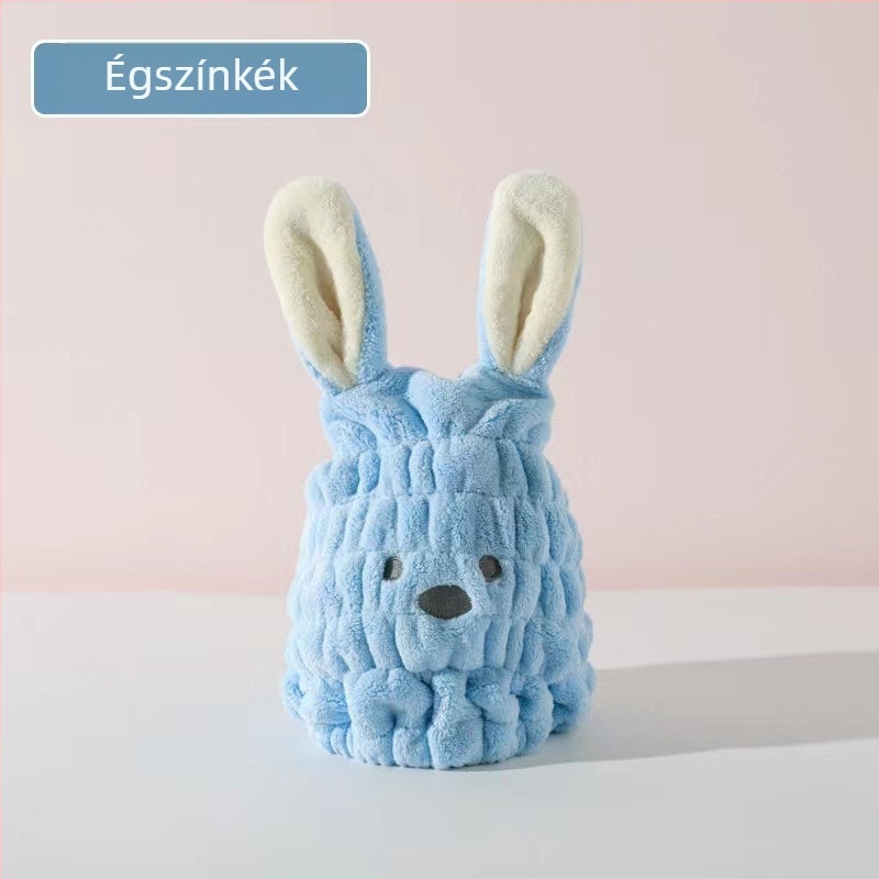 Gyerekeknek szóló hajszárító sapka — korall polár, hímzett, 40 fonal, 30–49 g, testreszabható feldolgozás