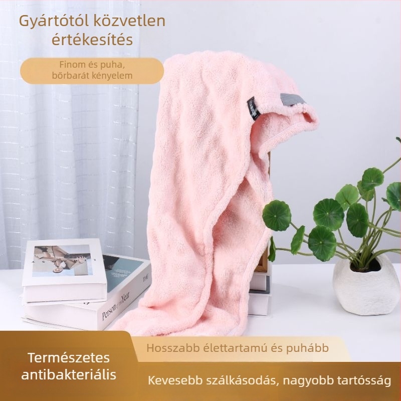 Koraszt hajszárító sapka Coral fleece-ből, Cut Velvet befejezés, testreszabható, 140–169 g