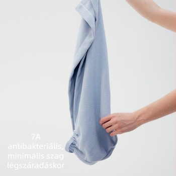 Ant Cloth vastag, rendkívül nedvszívó hajszárító sapka széles véggel – otthoni fürdőszobához, gyors szárítás