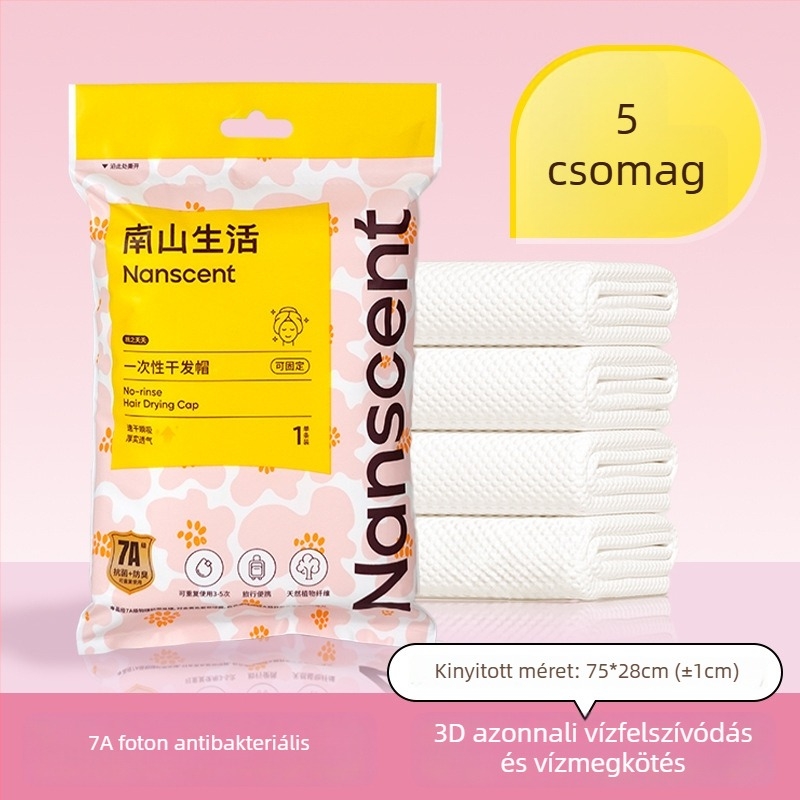 Hajszárító sapka (Márka RIWAY; Anyag: Viszkóz; Szál: 90gsm; Súly: 30–49 g; Termékkód: A001)