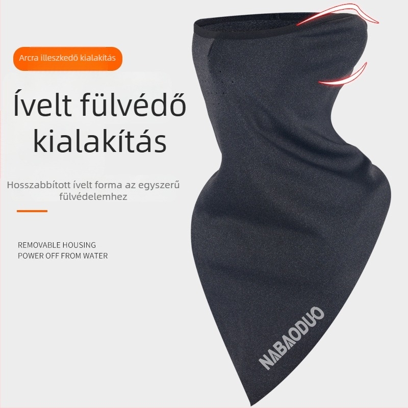 Téli meleg sportos fejkendő – uniszex, kültéri használatra; anyag: Spandex/Lycra; felnőtteknek; ideális lovagláshoz és horgászathoz