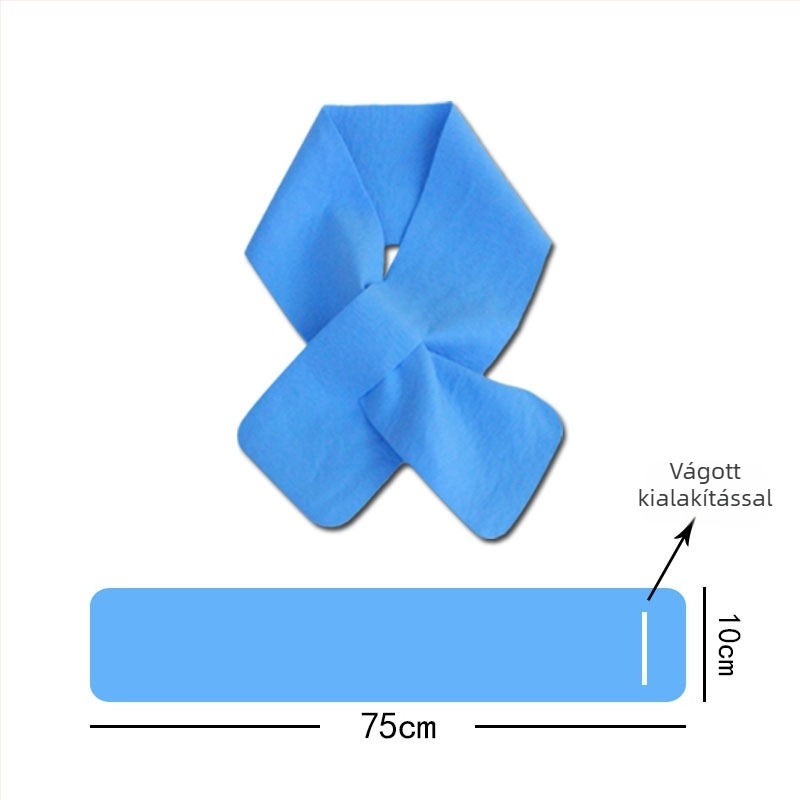 Sporthűtő törölköző PVA anyagból, sima szövés, 32-count, 80–100 g