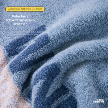 Sporttörölköző - 100% pamut, antibakteriális, vastagított, gyors felszívódás 0-5 s, 188 g