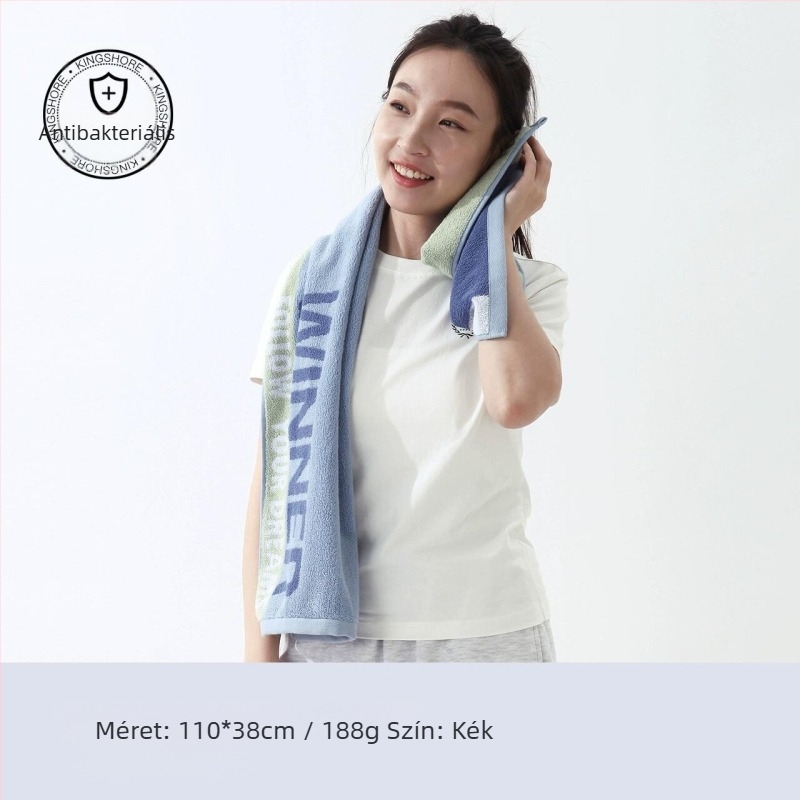 Sporttörölköző - 100% pamut, antibakteriális, vastagított, gyors felszívódás 0-5 s, 188 g