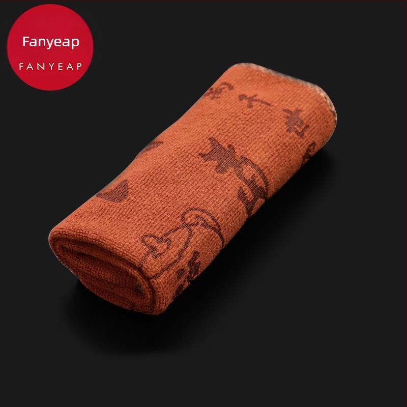 Fan yi teás törlőkendő, textil anyag, új kínai stílus