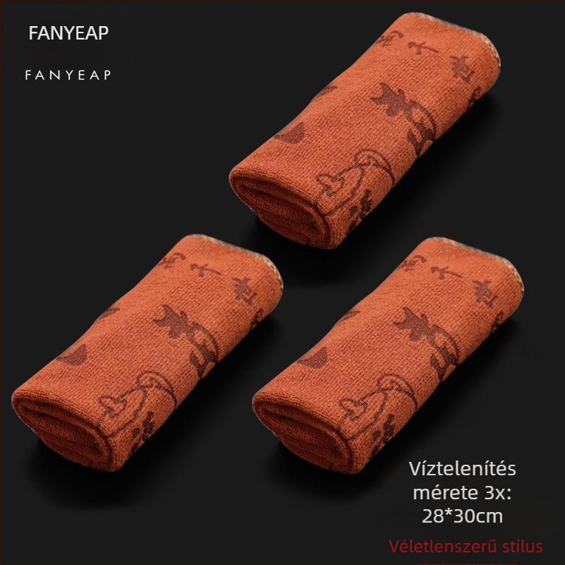 Fan yi teás törlőkendő, textil anyag, új kínai stílus