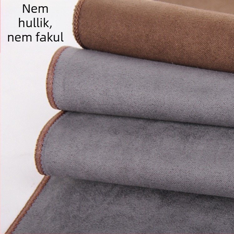 Tea towel – extrahosszú, nedvszívó superfine rostból, 80 g, 26–30 mp alatt felszívja a vizet, logó nyomtatással