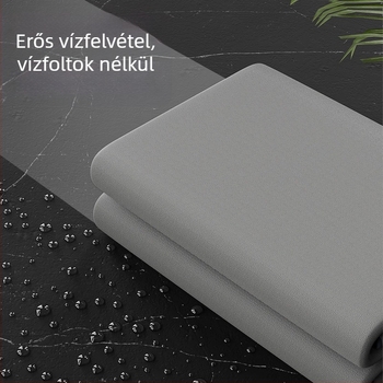 Autómosó velúr törlő, vastagított, nedvszívó, szöszmentes, kétoldalas belső tisztító kendő