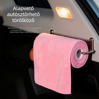 Kézzel téphető mikroszálas autómosó kendő, 180 g poliészter-nailon keverék, Ming che zhi bao