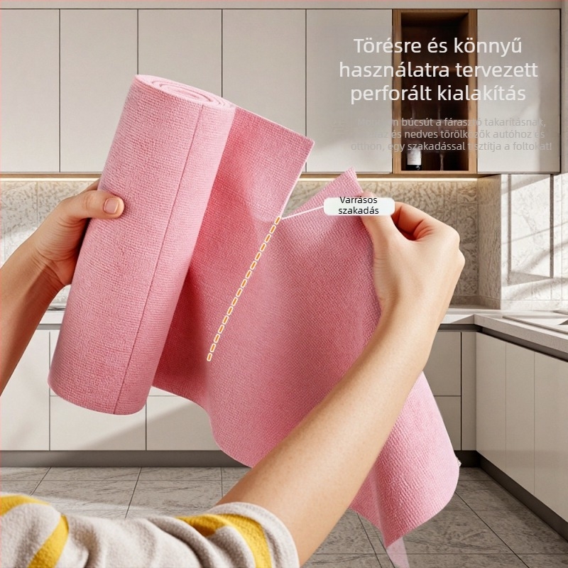 Kézzel téphető mikroszálas autómosó kendő, 180 g poliészter-nailon keverék, Ming che zhi bao