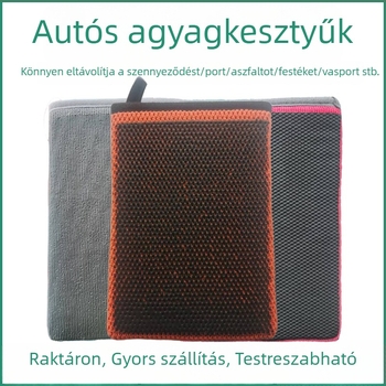 Autókozmetikai mikroszálas kesztyű – clay-bar tisztításhoz és felületdekontaminációhoz