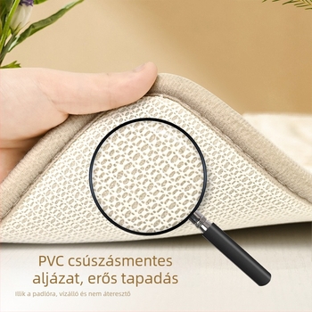 Poliészter jacquard bejárati és fürdőszobai szőnyegkészlet, csúszásmentes, nedvszívó