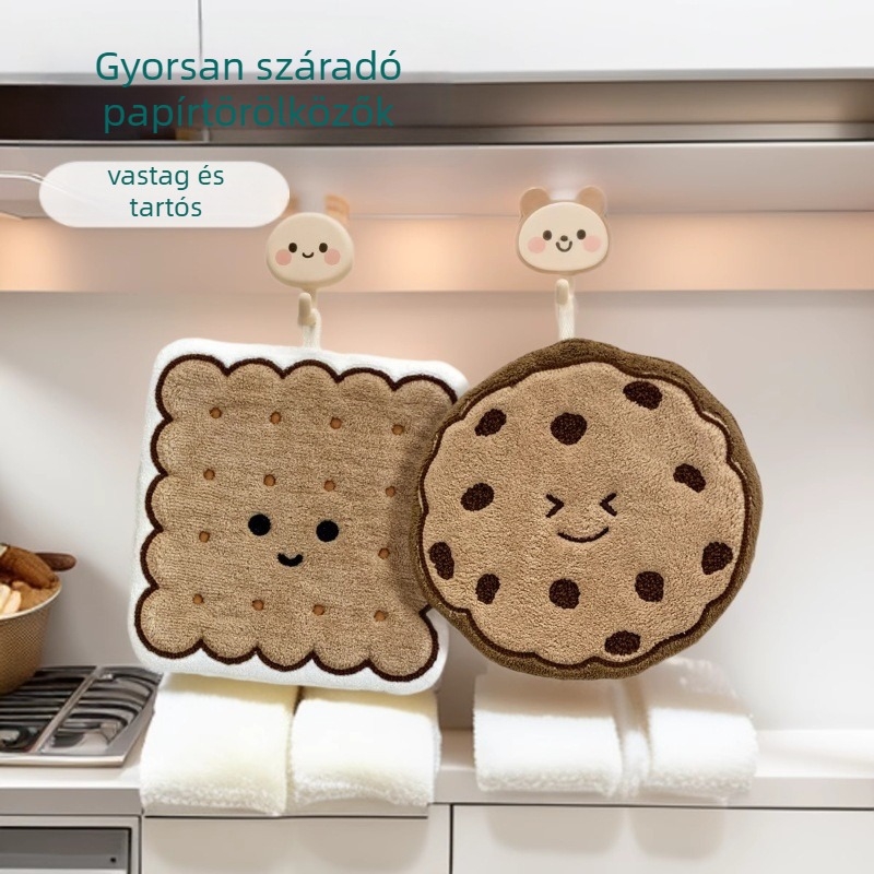 Koral bársony kéztörölköző, vastag függő törölköző konyhához és fürdőszobához, 150D, 30 g, testreszabható