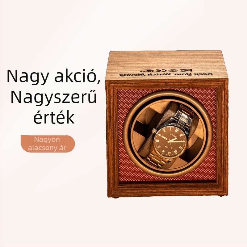 Automata mechanikus órák felhúzója elektromos motorral, három állítható sebességgel, otthoni használatra