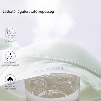 Lányoknak készült sportos, párnázott mellényes melltartó pubertás fejlődéséhez