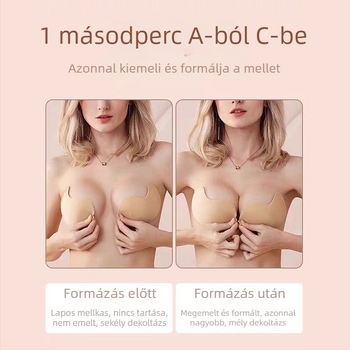 Mangó formájú mellpárnák nőknek, kis méretű mellekhez, láthatatlan pánt nélküli, légáteresztő, csúszásmentes