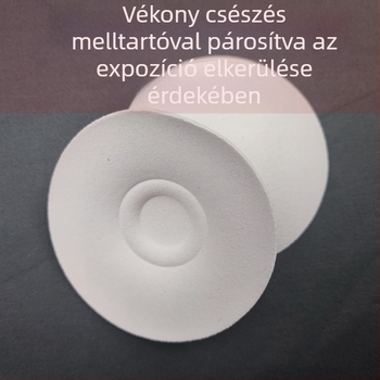 Pamutból készült vékony, láthatatlan melltapasz, légáteresztő, kör alakú mellbimbóforma, újrahasználható, szexi stílus