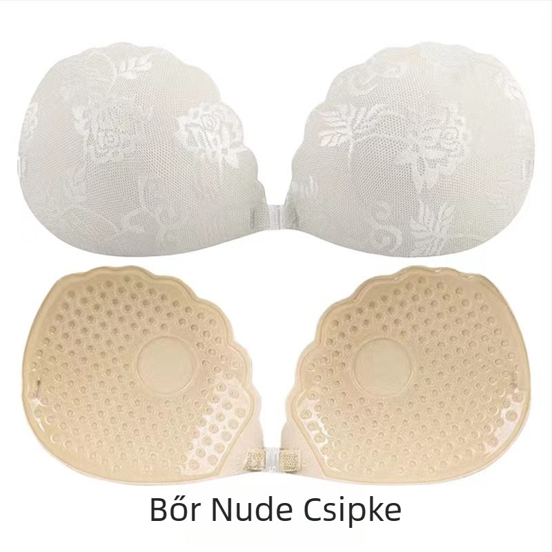 Csipkés, vállpánt nélküli mellbimbóvédők, push-up, gyűjtés, lélegző, láthatatlan