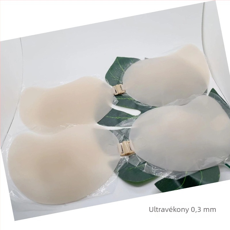 Új, ultra vékony szilikon melltapaszok, Mango Cup forma, push-up, láthatatlan, szexi, esküvői ruhához