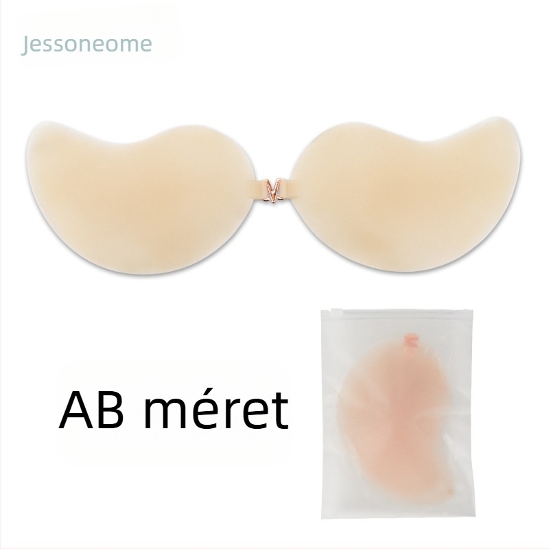 Új, ultra vékony szilikon melltapaszok, Mango Cup forma, push-up, láthatatlan, szexi, esküvői ruhához