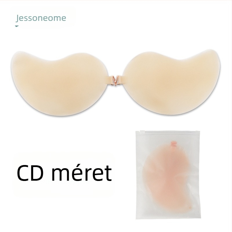 Új, ultra vékony szilikon melltapaszok, Mango Cup forma, push-up, láthatatlan, szexi, esküvői ruhához