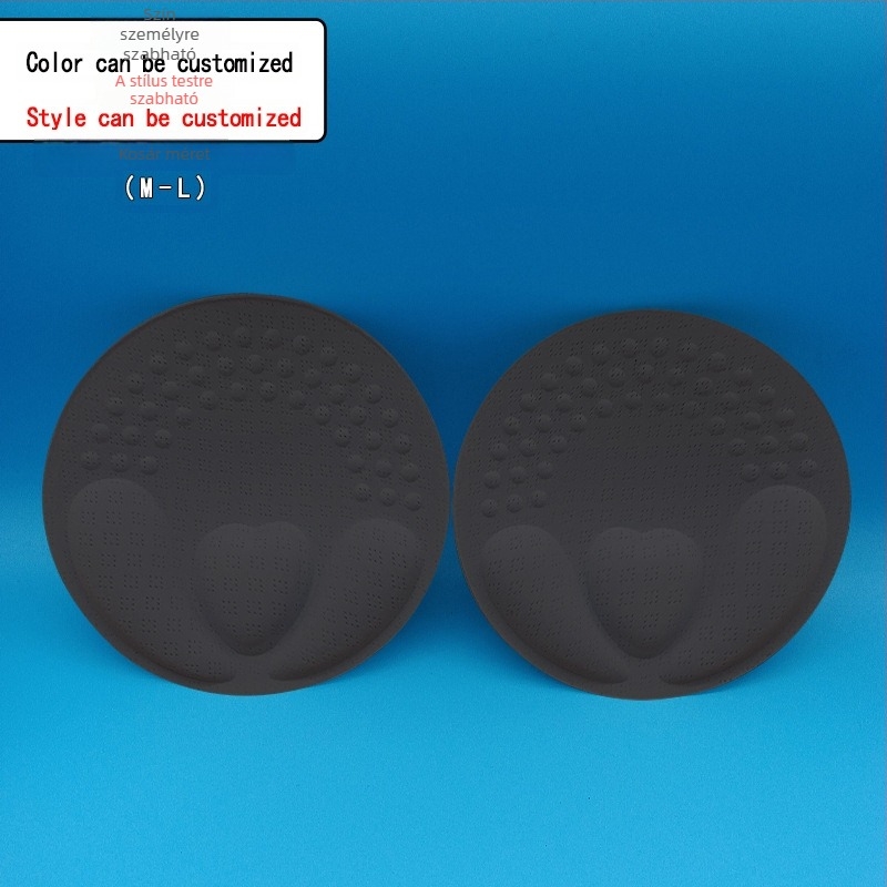 Melltartó párnák, szív alakú vízcsepp-formájú, vastagított, levehető kerek betétekkel, hátsó rész elválasztott kialakítása (Nylon)