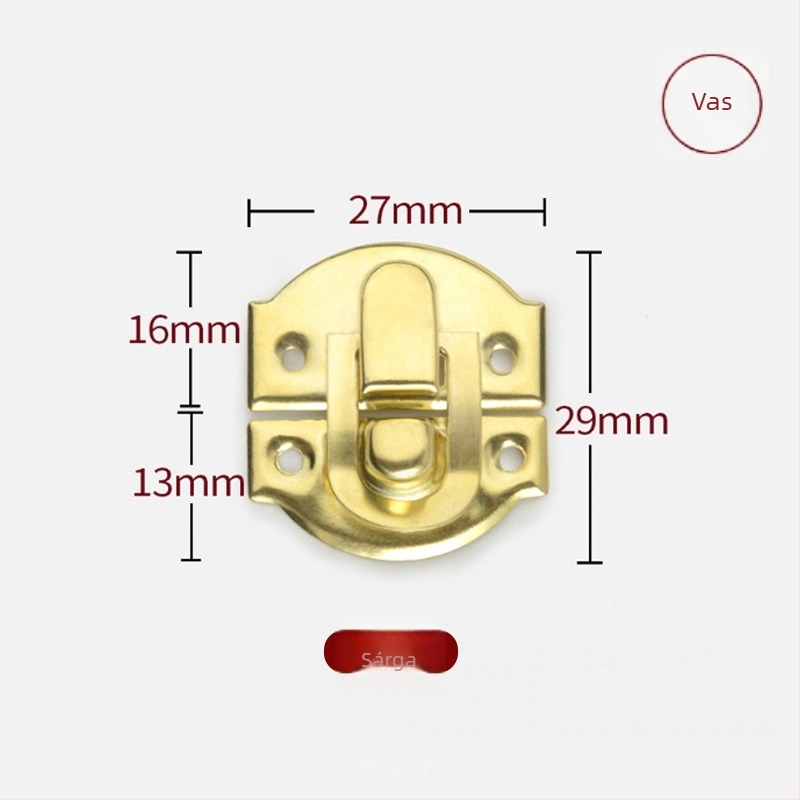 Dobozzár-hardver, vas, Jingwei Hardware, Új kínai stílus, elektroplating, boros dobozokhoz, ajándékdobozokhoz és ékszerdobozokhoz